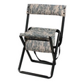 Deluxe A.C.U. Digital Camouflage Folding Chair w/Pouch